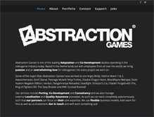 Tablet Screenshot of abstractiongames.com